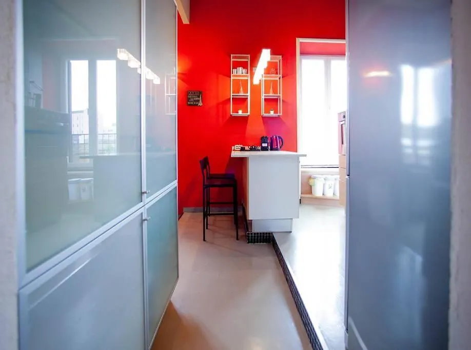 Red House Ostiense Historic Building Daire Roma